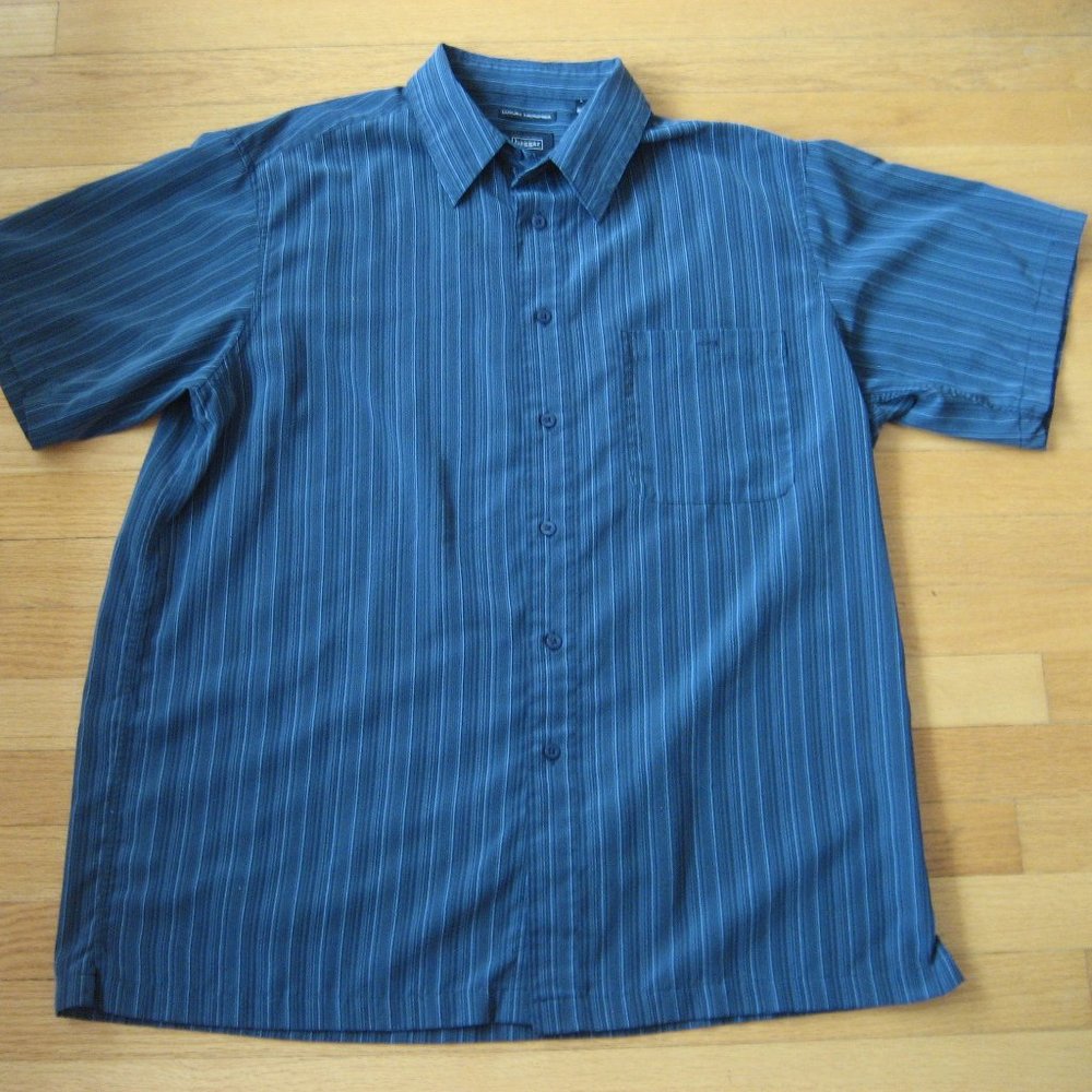 Haggar Striped Button down shirt